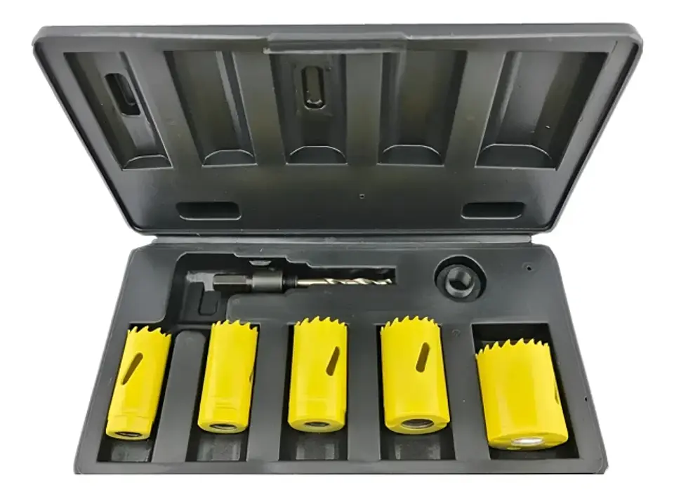 Set Sierra Copa Bimetal 7 Piezas Crownman SCCM2117 2