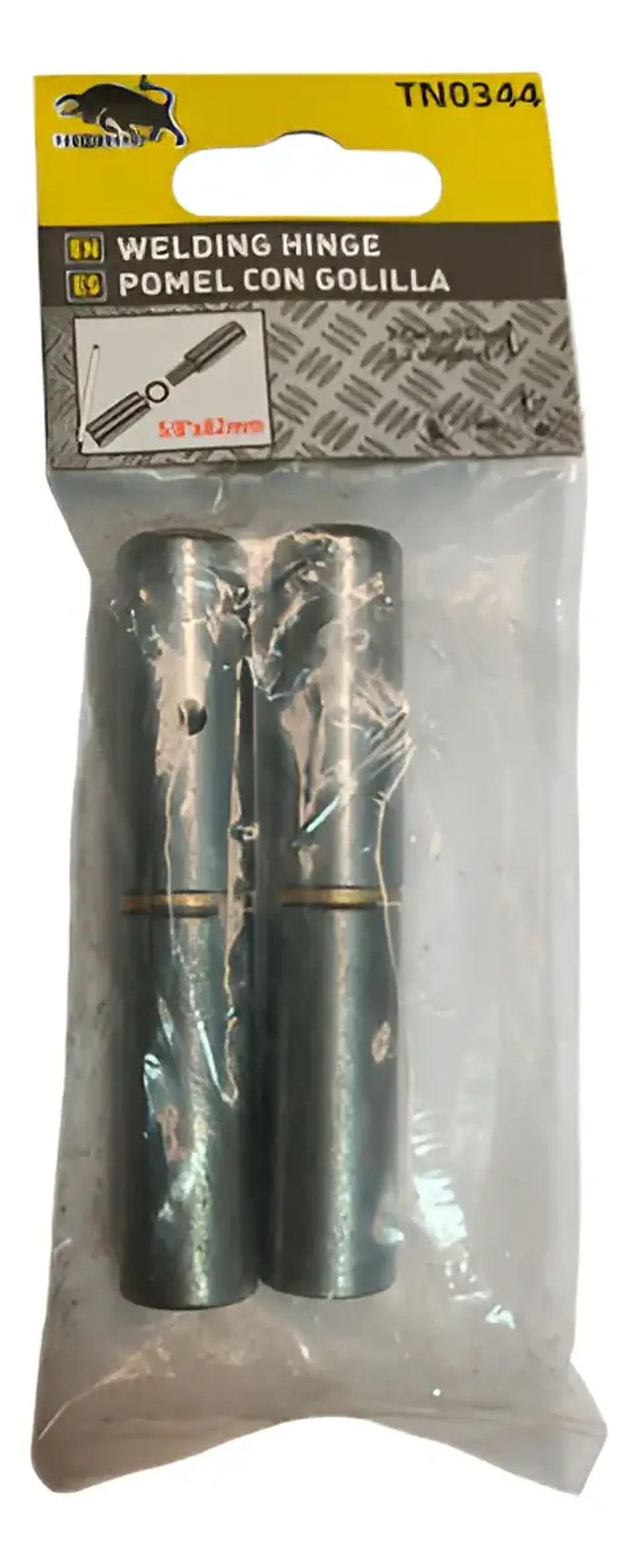 Pomel con Golilla 5/8 x 82 mm para Reja Portón y Puerta 3