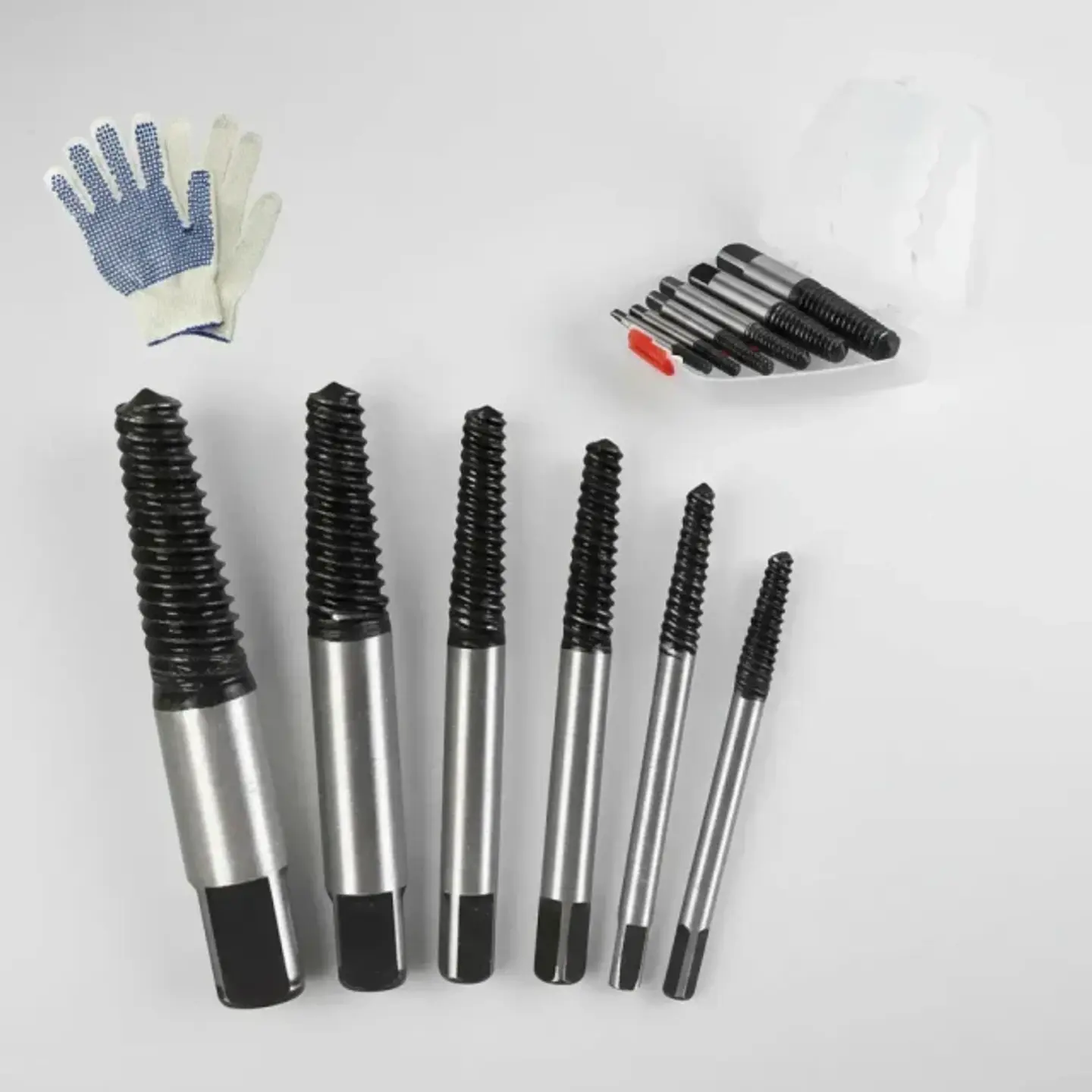 Set Extractor de Tornillos y Pernos Cortados 5 Piezas Toolmak 5