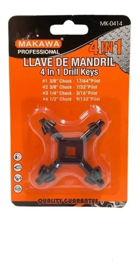 Llave De Mandril Taladro 4 En 1 Nuevo