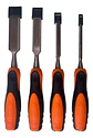 Set 4 Formones Makawa Mk-0154 Acero Cromo Vanadio Para Madera - Miniatura 1