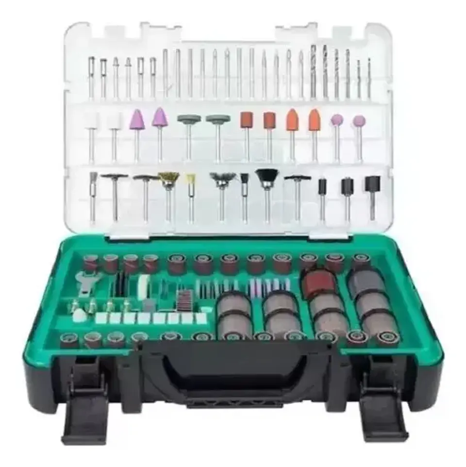 Kit Herramienta Multiproposito Accesorios Tipo Torno 392pcs 1
