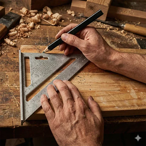 Escuadra Rápida de Aluminio para Carpintería – 7 Profesional
