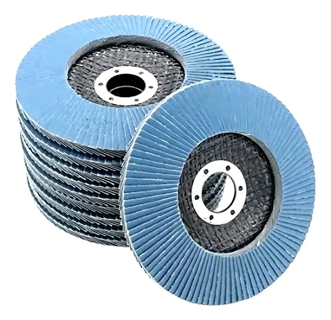 Discos Lija Azul Flap Traslapado 4 12 Pulgadas