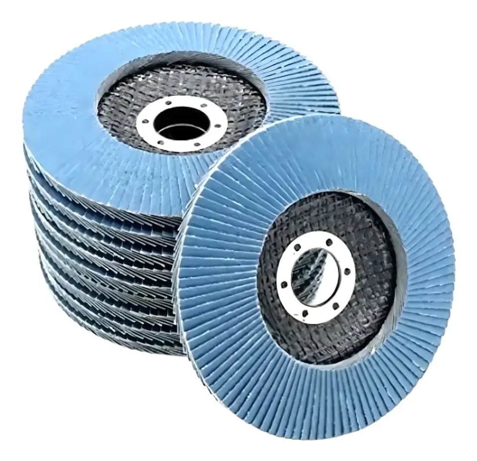 Discos Lija Azul Flap Traslapado 4 12 Pulgadas 2