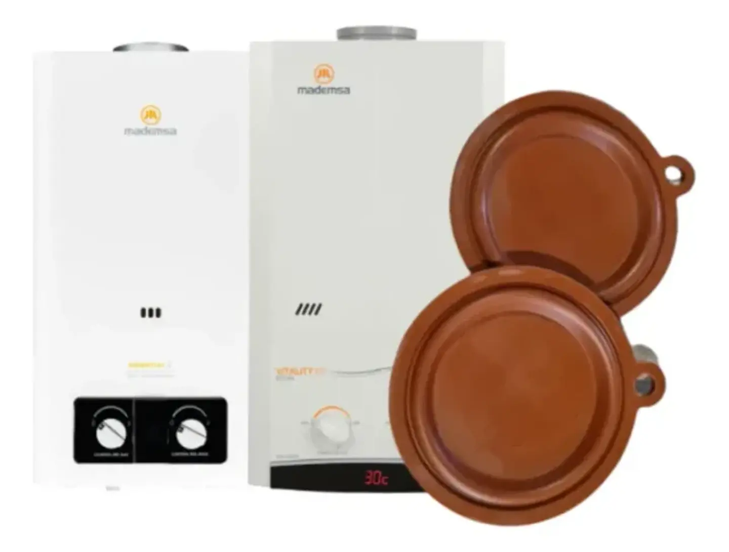 Membranas 54mm Calefont Mademsa Junkers, Bosch y trotter 3