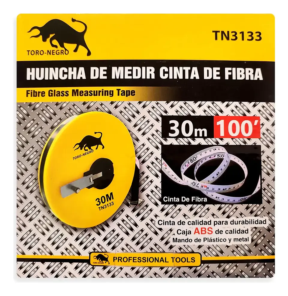 Cinta Metrica Fibra De Vidrio 30mts Huincha Medir 1