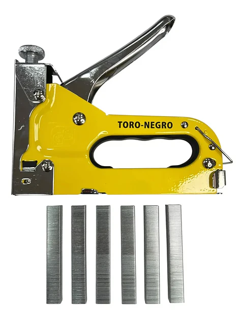 Engrapadora Corchetera Toro Negro Tapicería 600 Grapas