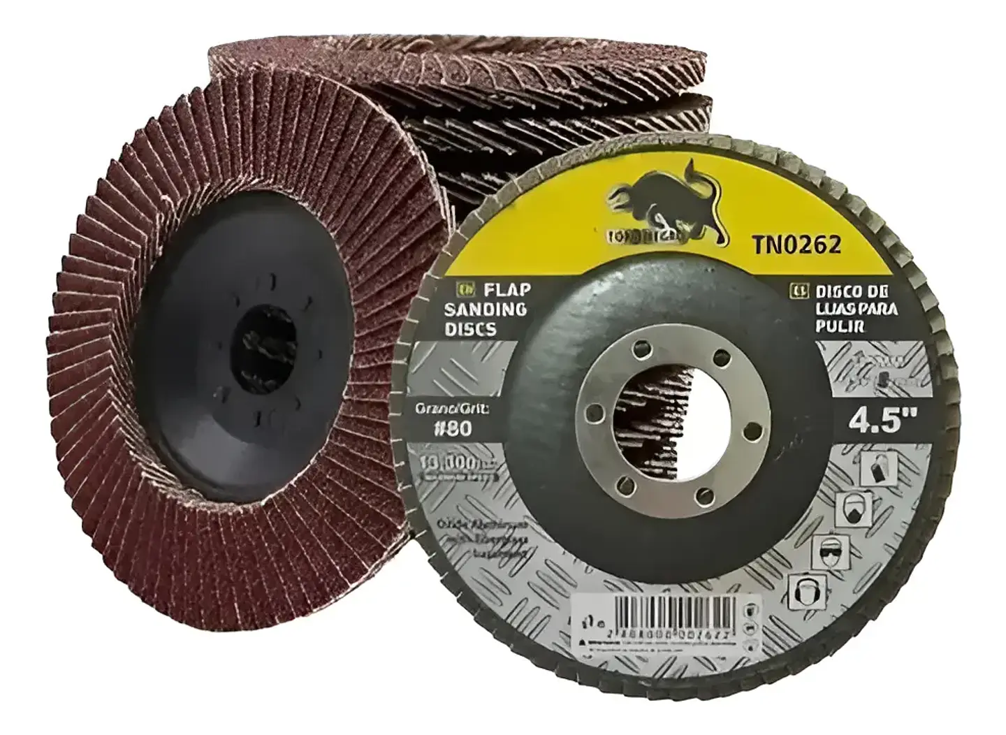 Disco Lija Traslapado Flap Madera P40 115mm 13600rpm 1