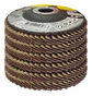 Disco Lija Traslapado Flap Madera P40 115mm 13600rpm - Miniatura 2