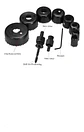 Set Juego 11pzs para Madera Sierra Copa Broca - Miniatura 2