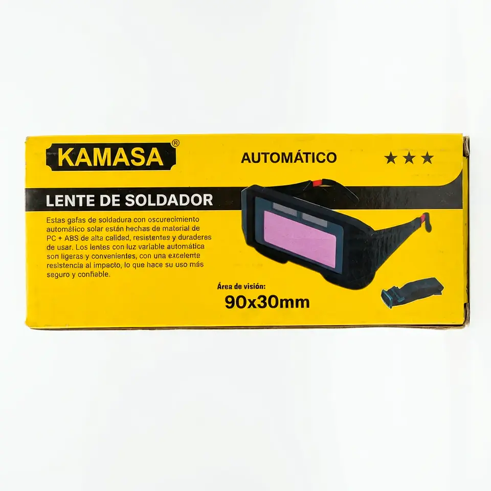 Lentes Fotosensibles para Soldar con Patas Ajustables 4