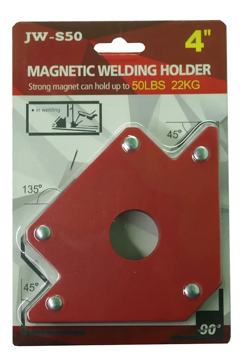 Escuadra Magnética para Soldar 50 lb 110 mm