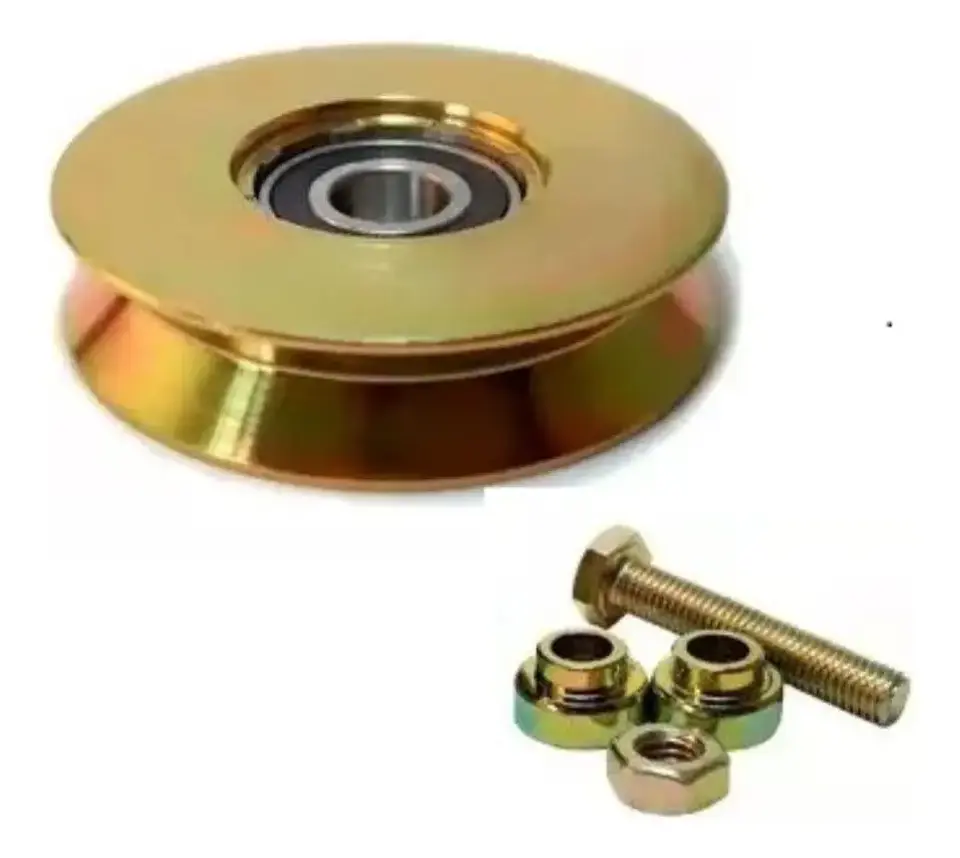 Rueda para Portón Corredizo con Perno 90 mm 3,5 Pulgadas 3