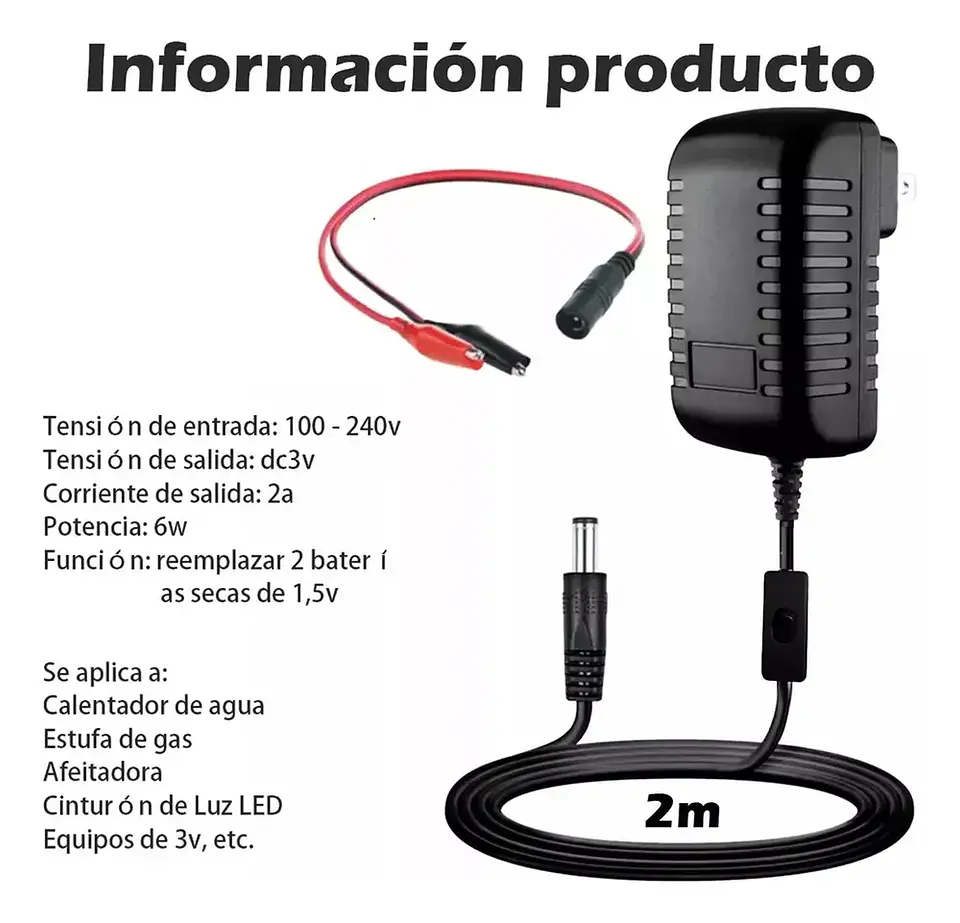 Eliminador De Pilas Para Calefont 3v (reemplazan Pilas D2) 4