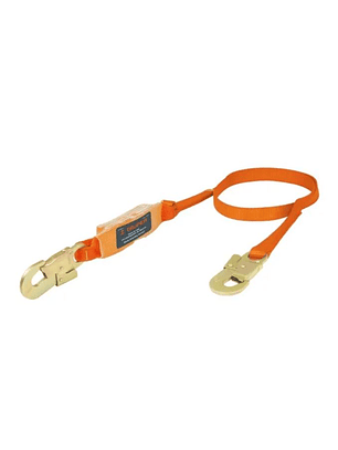 CUERDA DE SEGURIDAD CON AMORTIGUADOR 1,8m 2 Ganchos