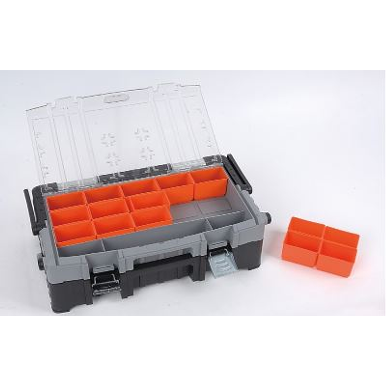 CAJA HERRAMIENTAS TACTIX  PLASTICA C/ORGANIZADOR 58 CM 2