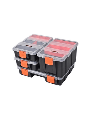 ORGANIZADOR  TACTIX  PLASTICO JGO. 4 PIEZAS