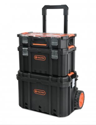 Caja Herramientas Plastica con Ruedas 320394 Tactix