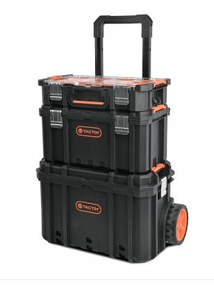 CAJA HERRAMIENTAS TACTIX MODULAR 3 EN 1 C/RUEDAS 