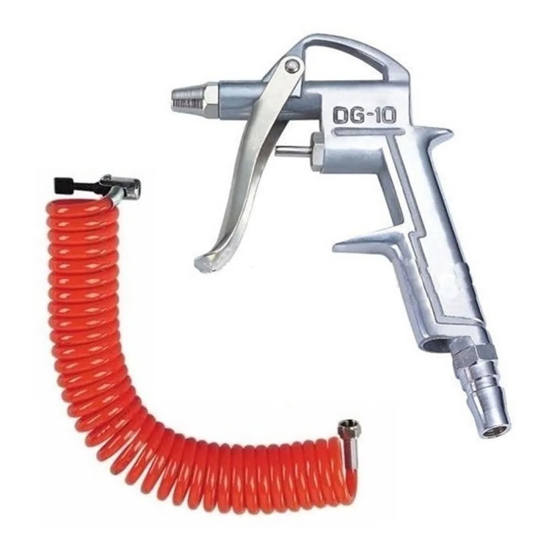 PISTOLA DG-10A SOPLETEADORA CON MANGUERA VOYLET