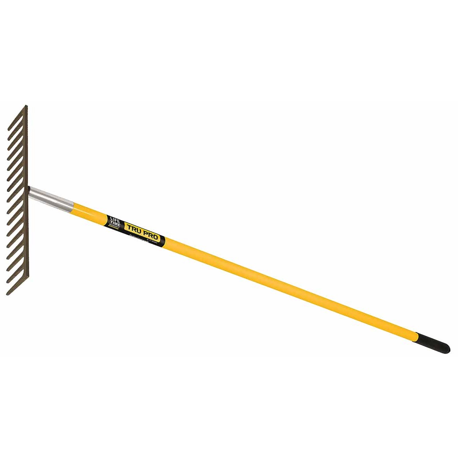 RASTRILLO REFORZADO 16 DTES C/MANGO F/VIDRIO TRUPER 1