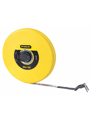 HUINCHA FIBRA VIDRIO 15 MTS STANLEY