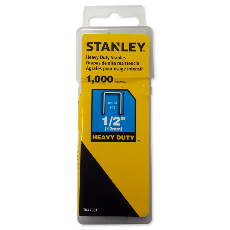 GRAPA 1/2" CAJA 1.000 PZAS STANLEY