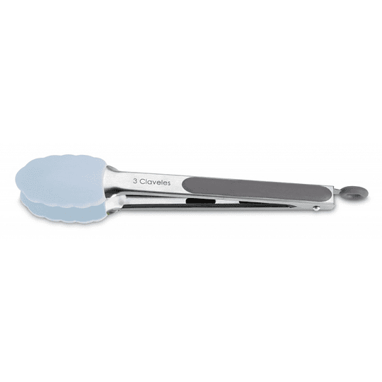 PINZA SILICONA DE COCINA 30 CMS TRES CLAVELES