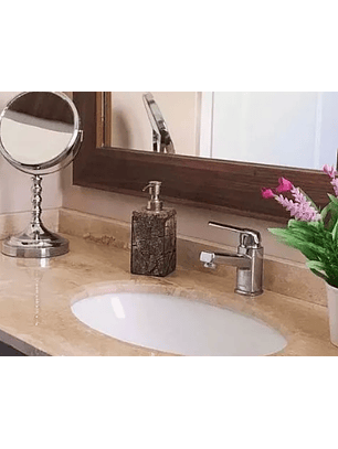 Monomando Lavatorio Modena Stretto Acabado Cromado