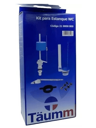 KIT CARGA Y DESCARGA ESTANQUE WC TAUMM 
