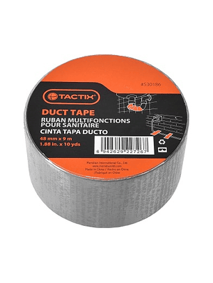 CINTA DUCTOS 48MM X 9MT TACTIX