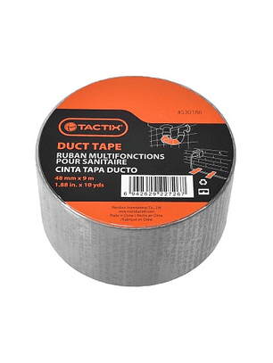 CINTA DUCTOS 48MM X 27,4MT TACTIX 