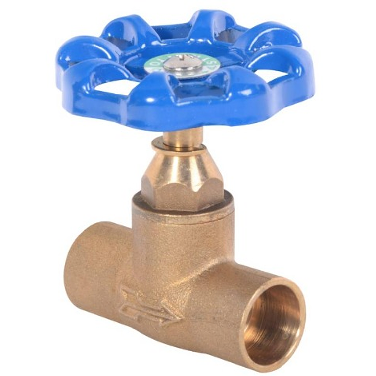 LLAVE DE PASO 1/2 STRETTO BRONCE 1