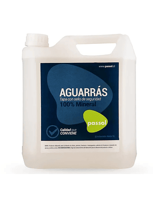 Aguarrás Mineral Passol