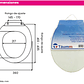 ASIENTO WC COLOMBA TAUMM  - Miniatura 3