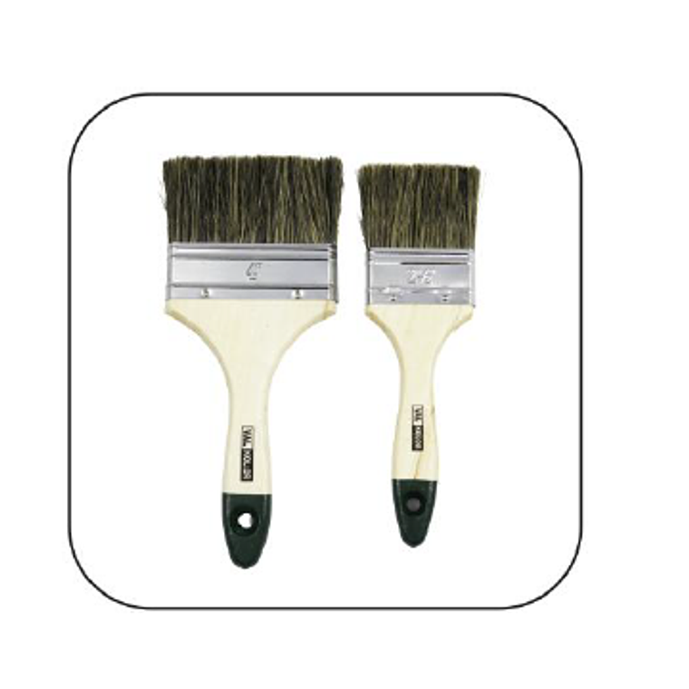 BROCHA  VULCANIZADA MANGO MADERA VALKOLOR 3