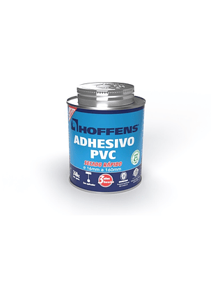ADHESIVO PVC LATA SECADO RAPIDO 240 CC HOFFENS C/APLICADOR