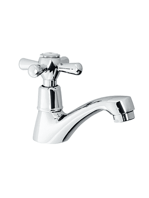 Llave Lavamanos Mossini Cruz Cromo STRETTO