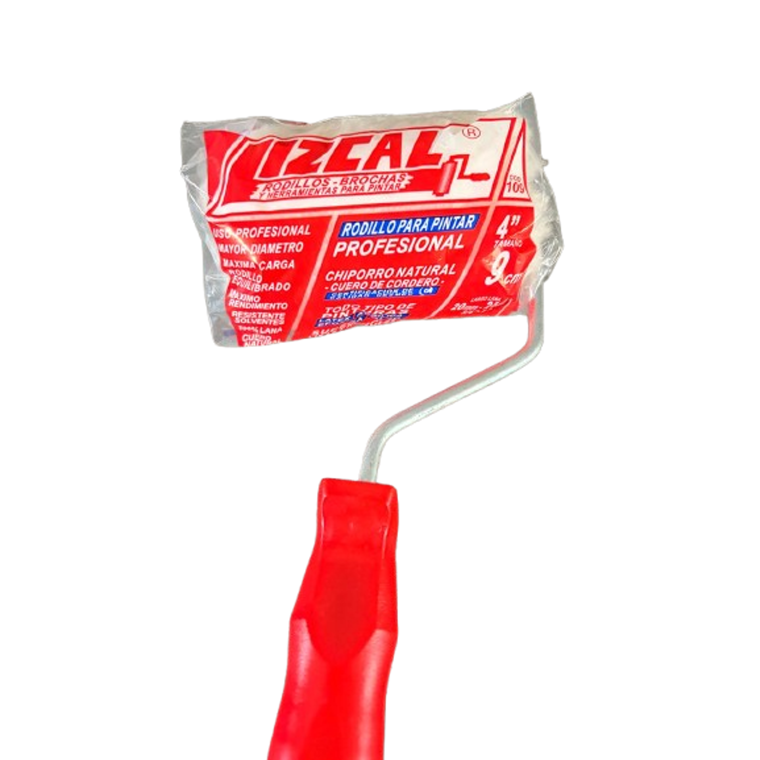 RODILLO CHIPORRO NATURAL INT. 42MM 4” - 9 CM 1