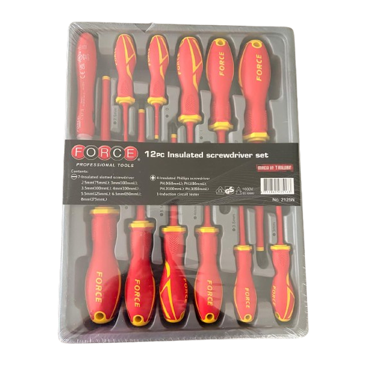 JGO. DESTORN. AISLADOS 1000V 7(-) 4(+) 1(T) 2125N FORCE 2