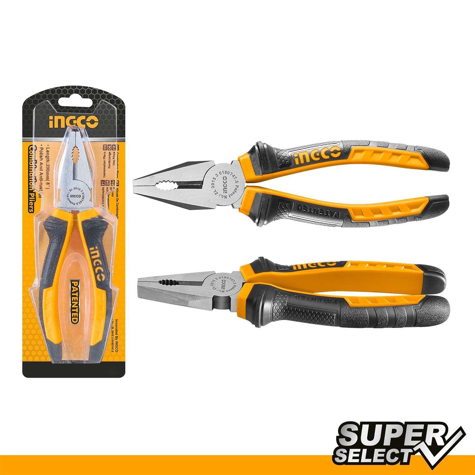 ALICATE INGCO UNIVERSAL 8