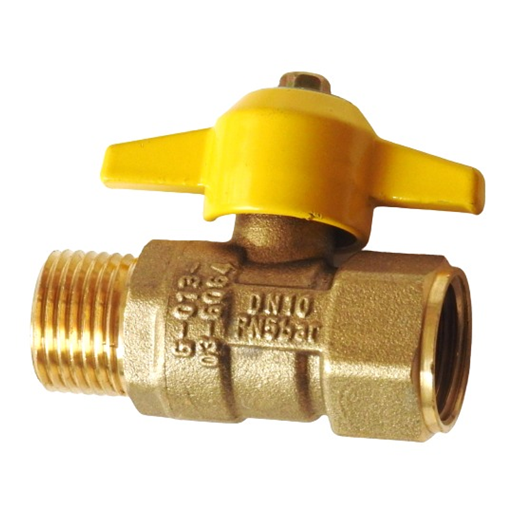   Llave Paso para Gas HI-HE 1/2