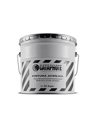 PINTURA ACRILICA CATAPHOTE B/S AZUL EN TINETA DE 25 KG