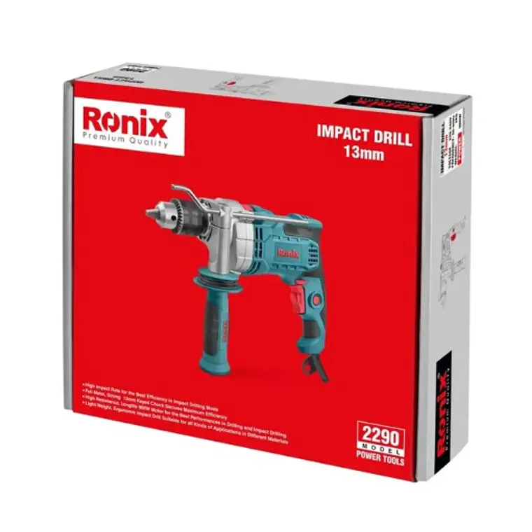 Taladro Percutor Ronix 2290 900W 13mm 2