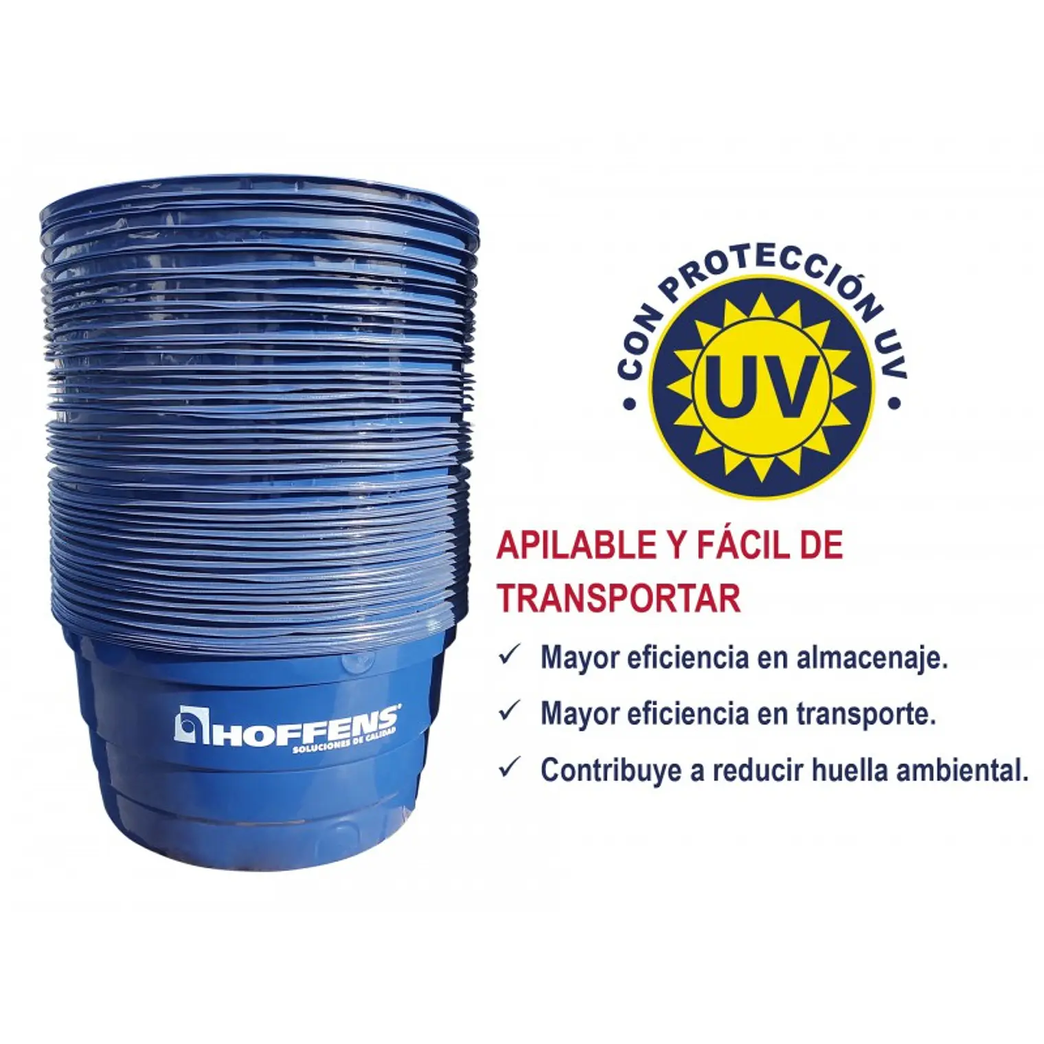 Estanque de Agua Capacidad 500 L HOFFENS 2