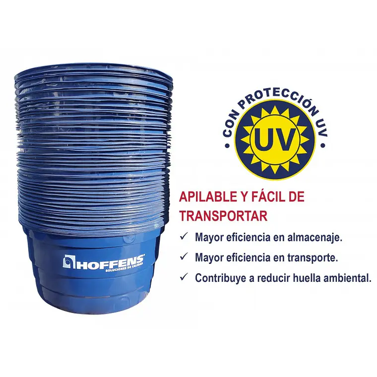 Estanque de Agua Capacidad 500 L HOFFENS 2