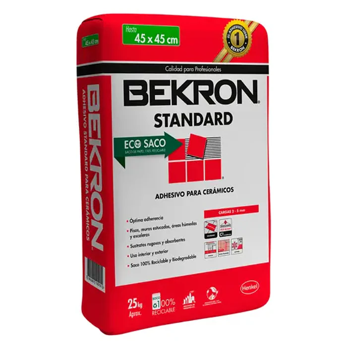 Bekron adhesivo saco 25 kg