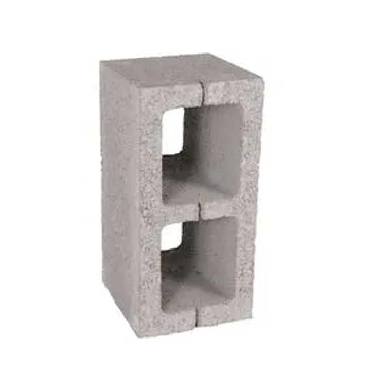 BLOQUE CEMENTO 19X19 X39 CM.(108) 008753 1