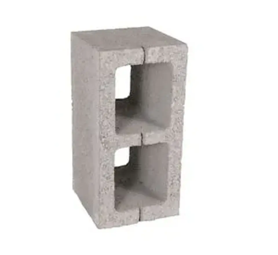 BLOQUE CEMENTO 19X19 X39 CM.(108) 008753 1